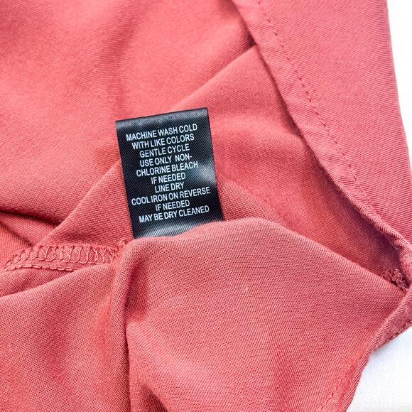 Torrid Plus Size Rust Red Zip-Front Tunic Dress - 2X - Picture 6 of 7